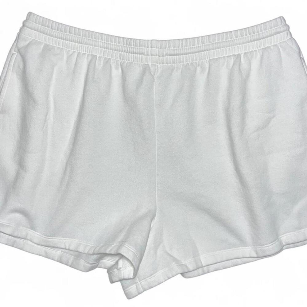 White Victoria's Secret PINK cotton shorts #loungewear